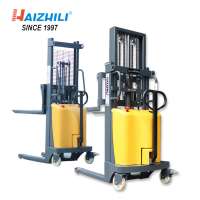 1 Ton Weighing Scale Semi Electric forklift stacker , electric motor pallet stacker price