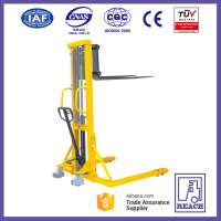 0.5Ton, 1.6M Hand Forklift With Pallet Manual Hydraulic Stacker