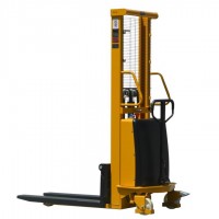 Material handling equipment half electric stacker 1000kg for sale